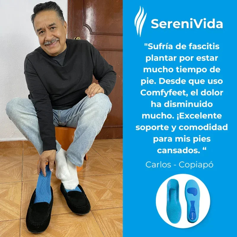 Palmilhas Venaflex™ - Desfrute de dias sem dor, sem tratamentos dispendiosos ou consultas médicas...