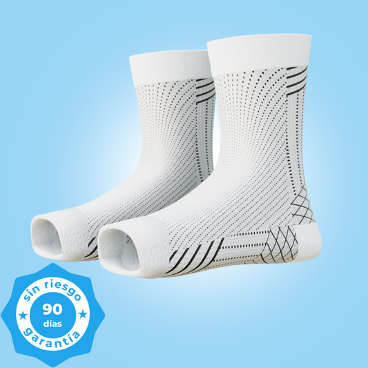 Meias de compressão - Obtenha um alívio instantâneo dos pés inchados e doridos