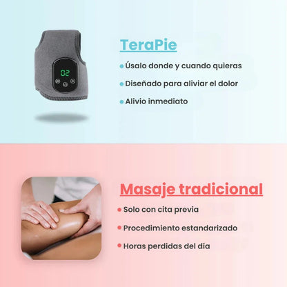 TeraPie™ – Massajador de pés inteligente 3 em 1