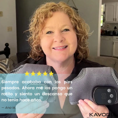 TeraPie™ – Massajador de pés inteligente 3 em 1