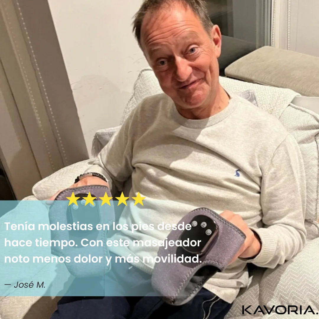 TeraPie™ – Massajador de pés inteligente 3 em 1