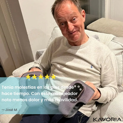 TeraPie™ – Massajador de pés inteligente 3 em 1